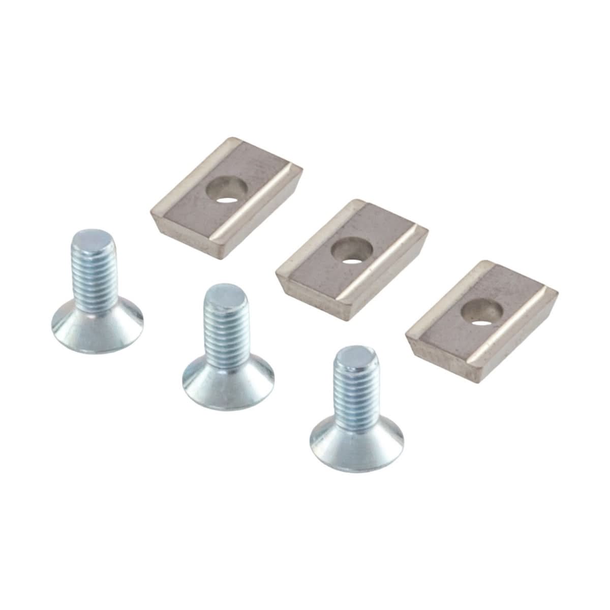 Set de trei cutite de rezerva pentru discuri de slefuire copite