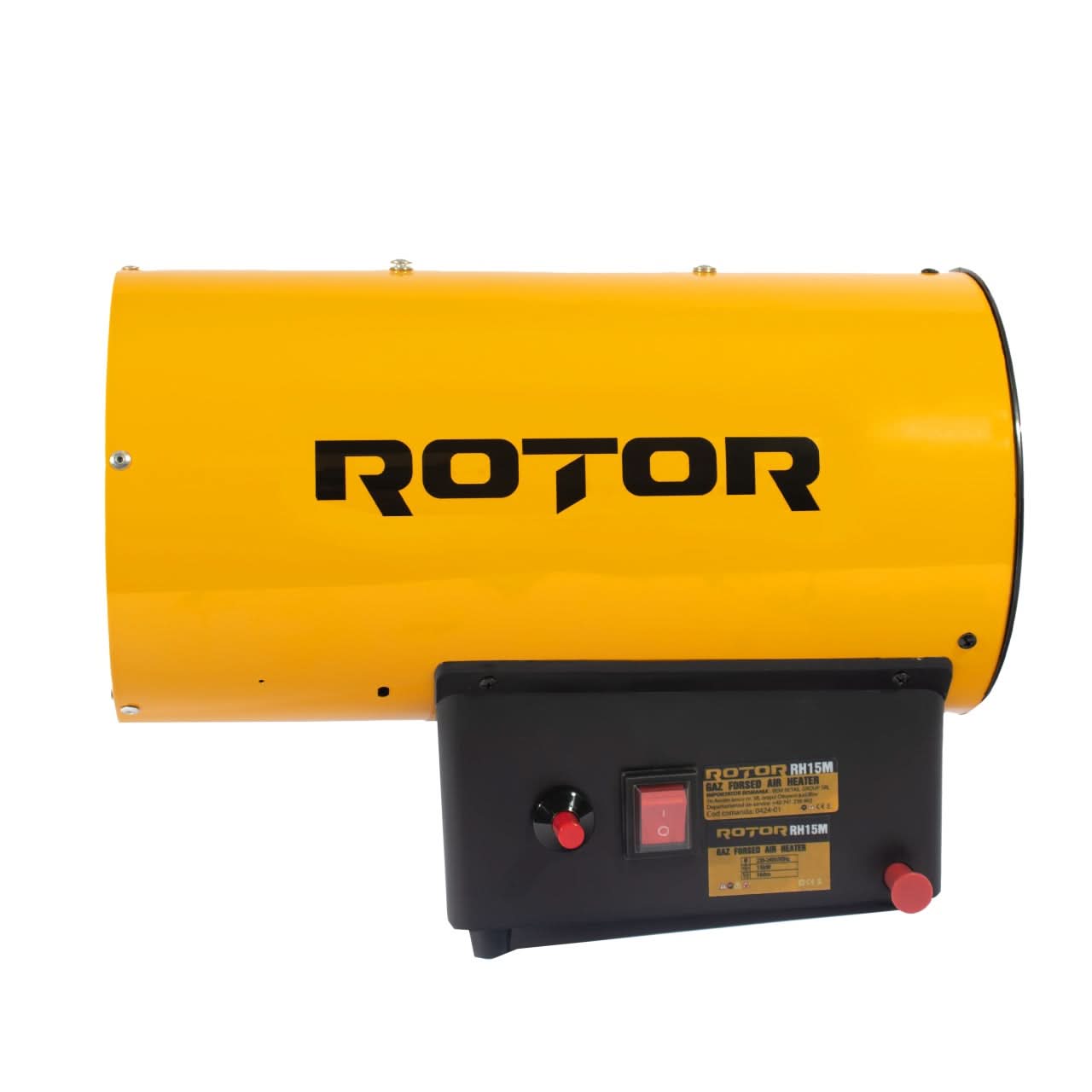 Aeroterma pe gaz Rotor RH-15M, 5000W, 51180 BTU, consum 1.09 kg/h, GPL, regulator + furtun