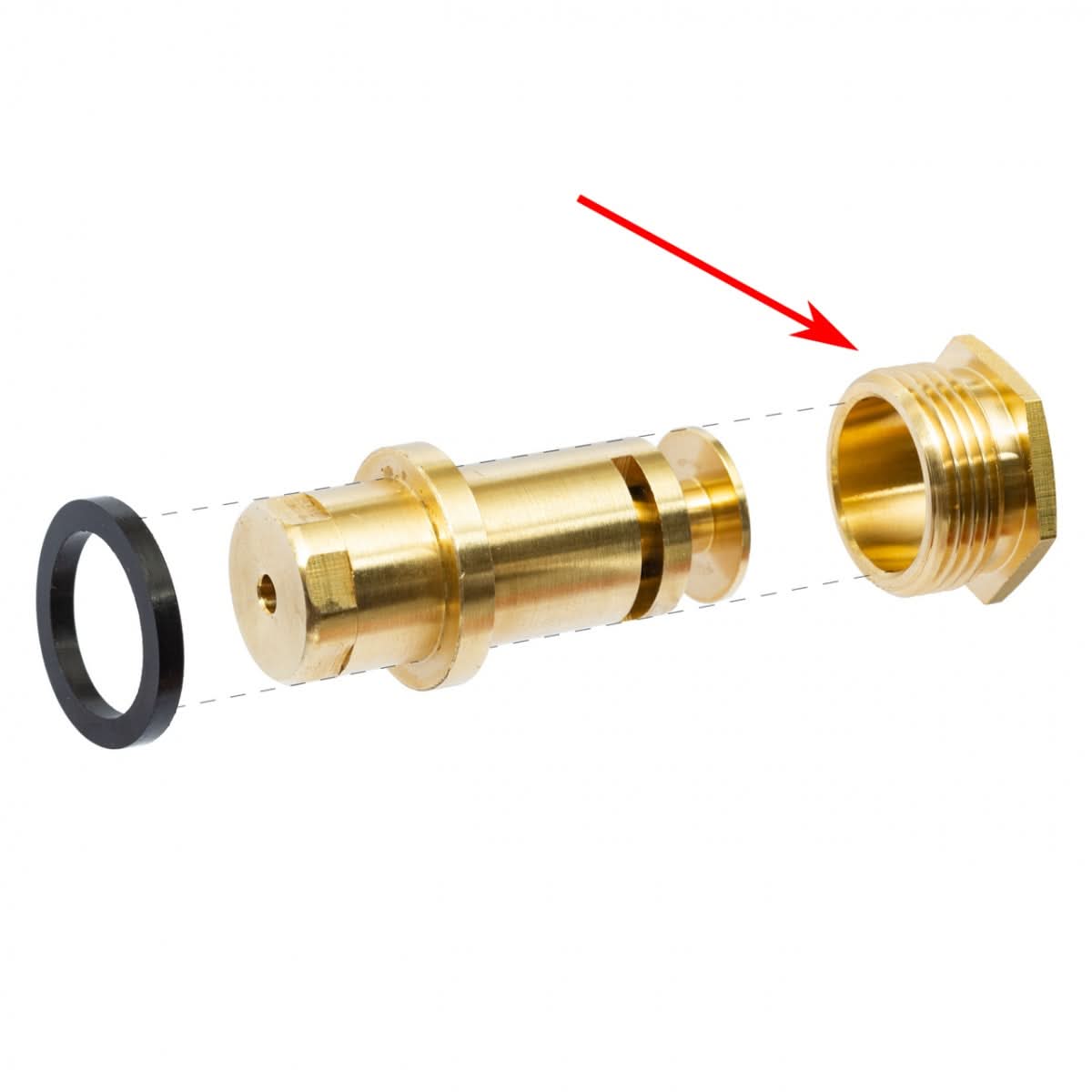 Piulita de strangere supapa adapator 1,5 litri