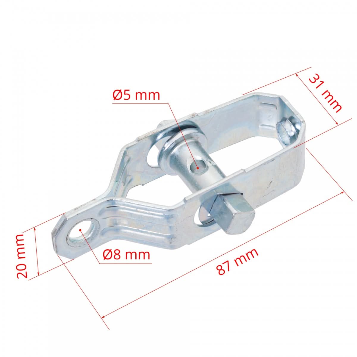 Dispozitiv pentru Tensionare cu Sistem de Blocare Automata – 80 mm, pentru Sarmă Gard Electric 1,6 mm