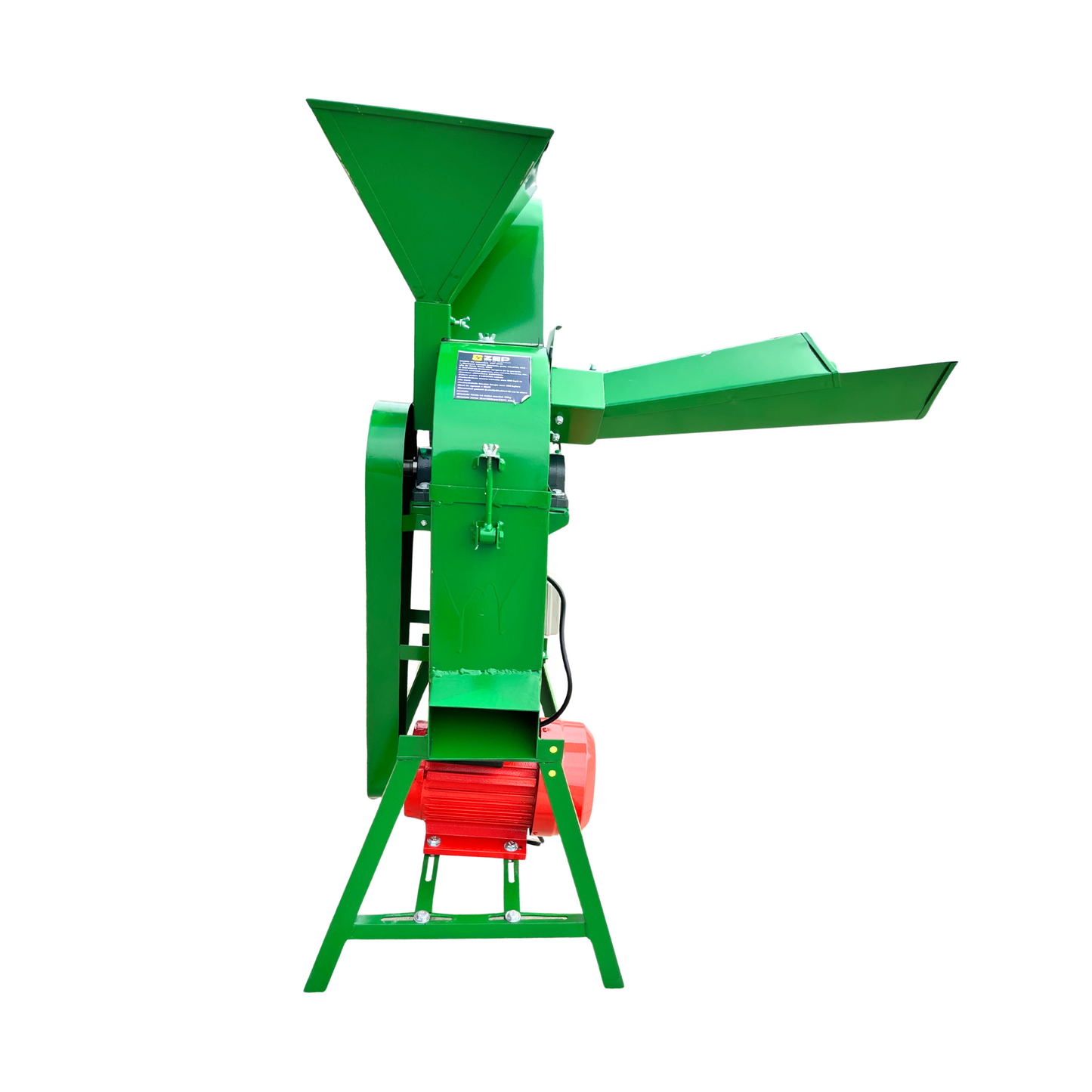Moara 2 in 1 ZEP-1020 cu tocator furaje, 3kW, 2800rpm, 500 kg/h, 3 site incluse