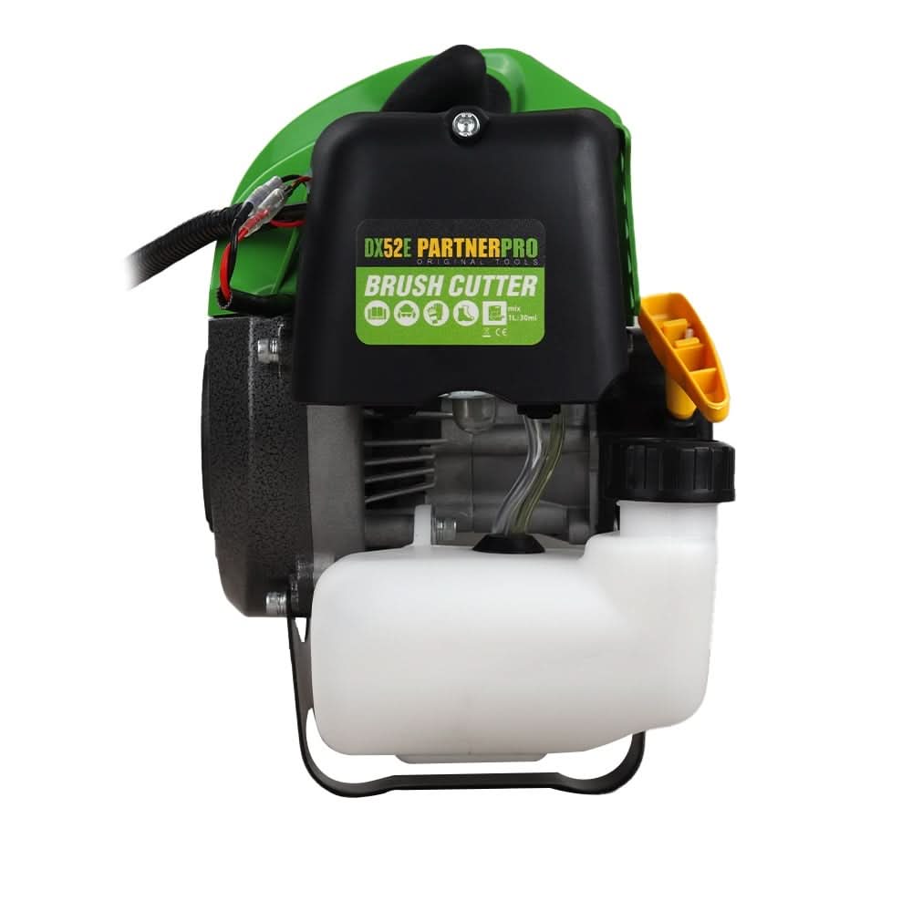 Motocoasa benzina Partner DX52E, 52cc, 5.5CP, 10000 rpm, 3 discuri incluse