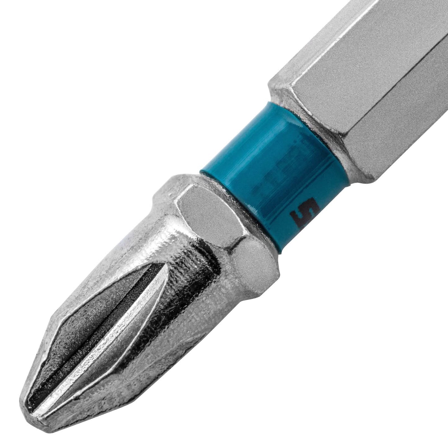 Set Biti Gross PH2 x 70 mm, Oțel S2, Profil Hexagonal, 10 Bucăți, Magnetici