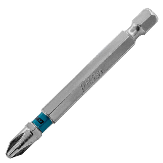 Set Biti Gross PH2 x 70 mm, Oțel S2, Profil Hexagonal, 10 Bucăți, Magnetici
