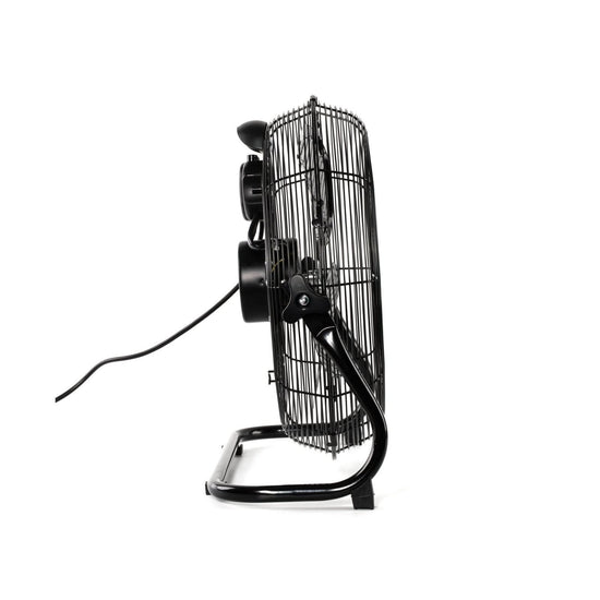 Ventilator de Podea BOHM BLFF-40, 16 Inch, 90W, 3 Viteze, Pale Aluminiu