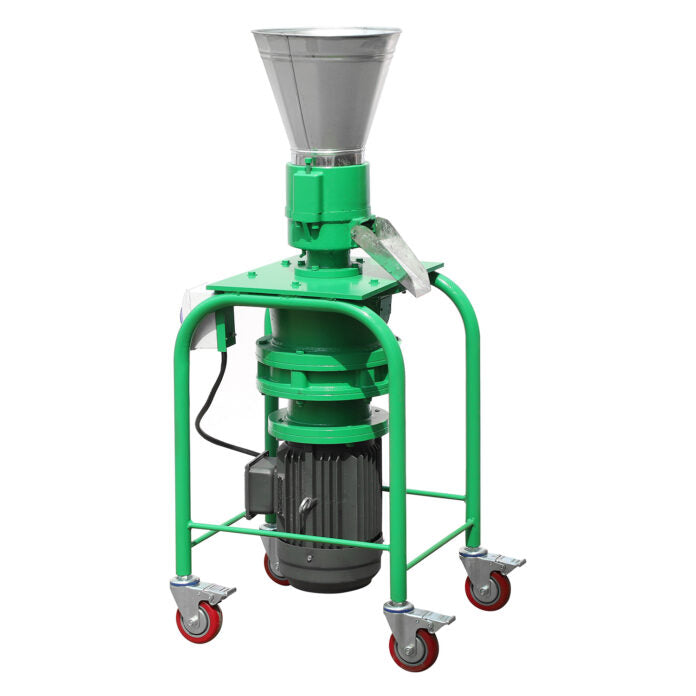 Granulator Furaje ZEP KL-120L PROFI, Motor 2.2 kW, 220V, 3 Matrite Incluse, Capacitate pana la 100 kg/h