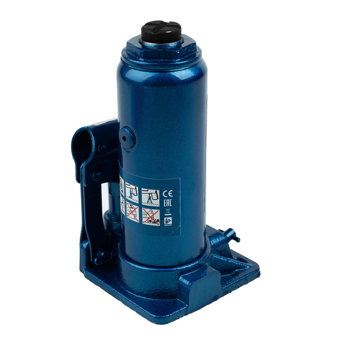 Cric hidraulic auto tip butelie Stels 4T, H 194–372 mm, cu trusa din plastic