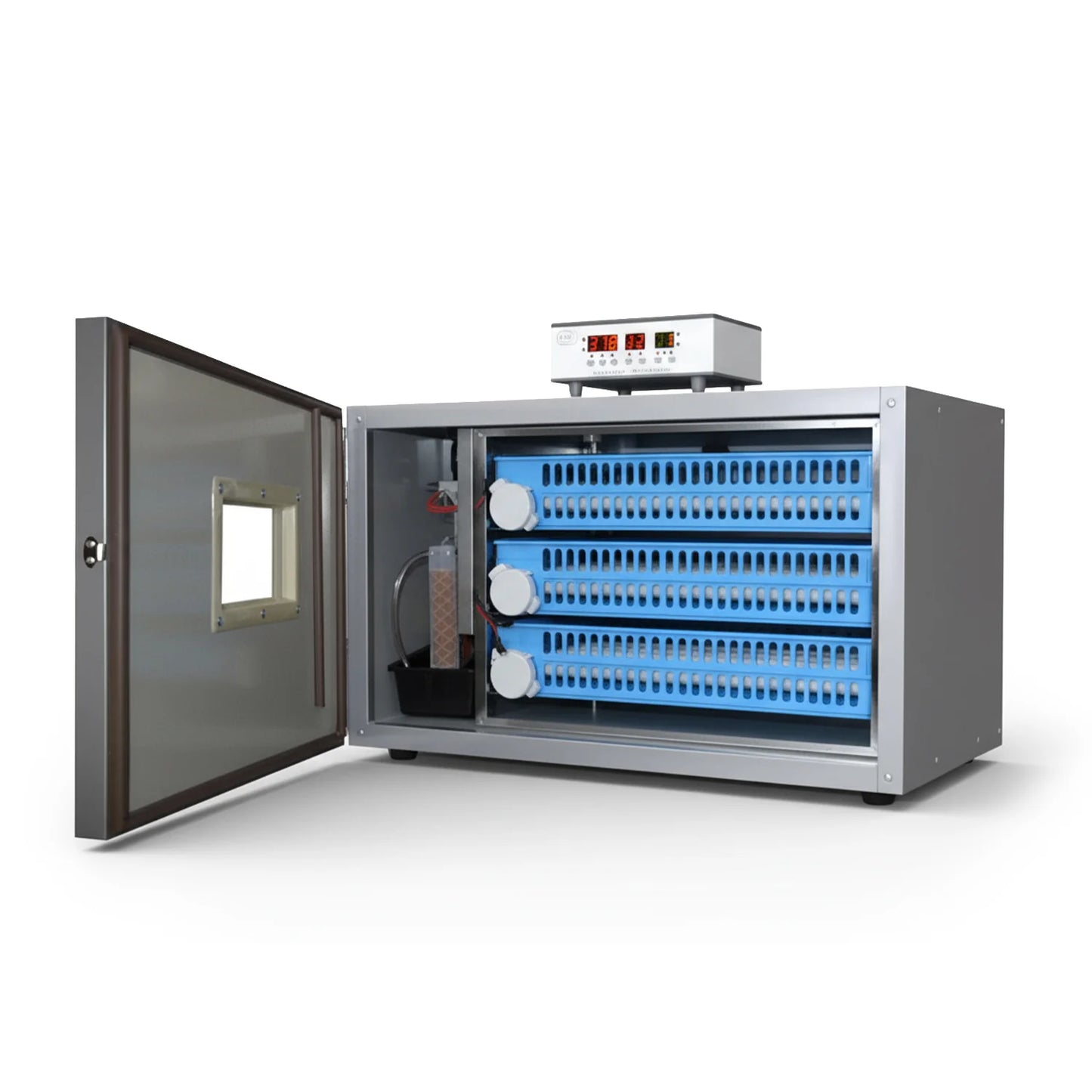 Incubator profesional ZEP MS-192 cu invertor, 192 oua, intoarcere automata, control temperatura si umiditate