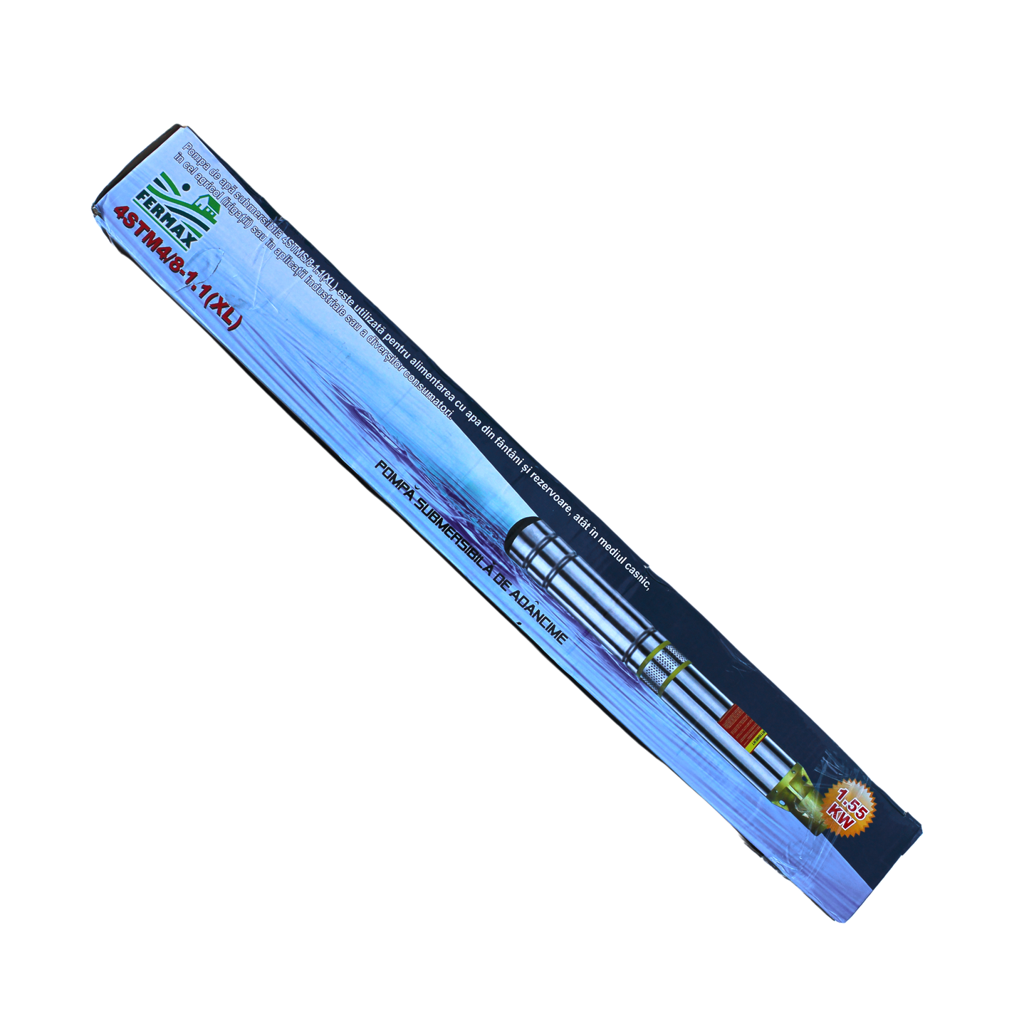 Pompa submersibila Fermax 4STM4-8, 220V, 1.55kW, debit 5m3/h, H refulare 120m