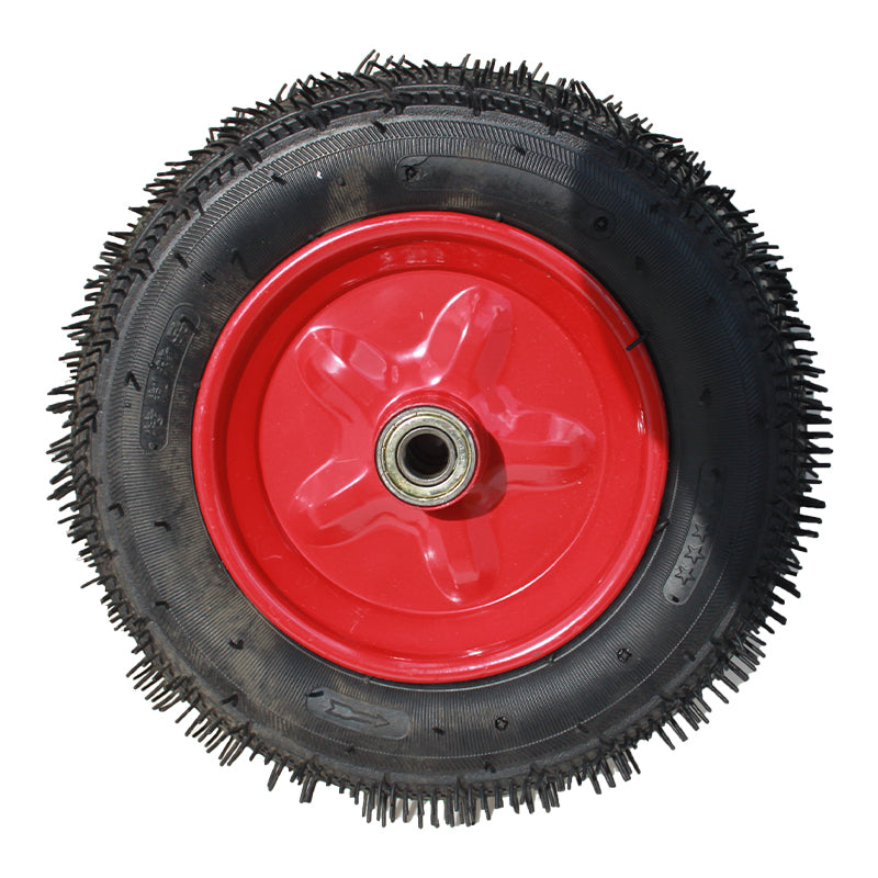 Roata roaba cu rulment profil mixt 3.50-8 tip stea – Cauciuc rezistent, montaj rapid