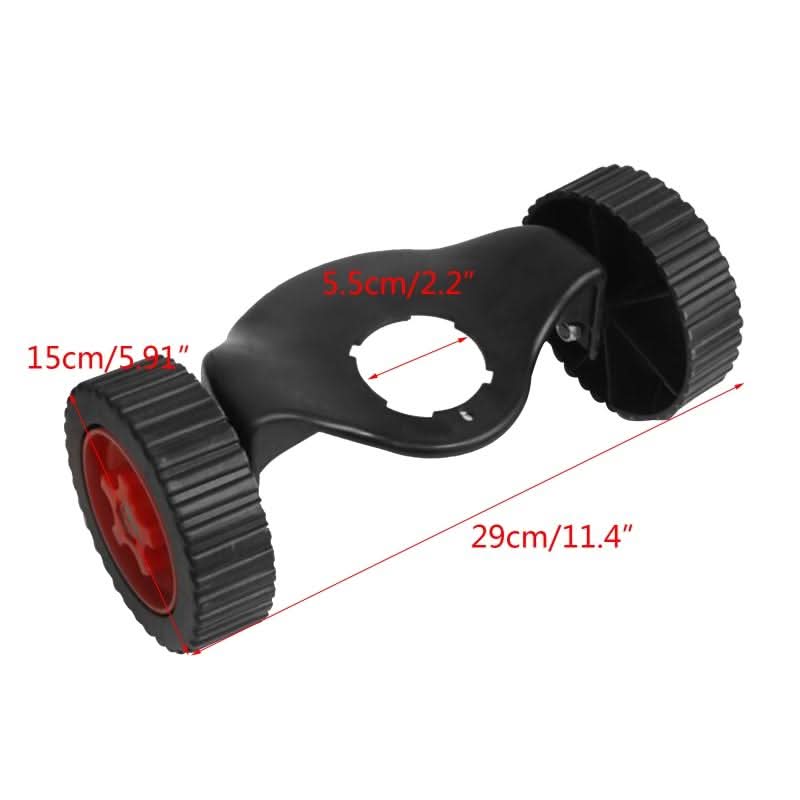 Set 2 roti bilaterale pentru trimmer electric MX964, stabilitate si manevrare usoara