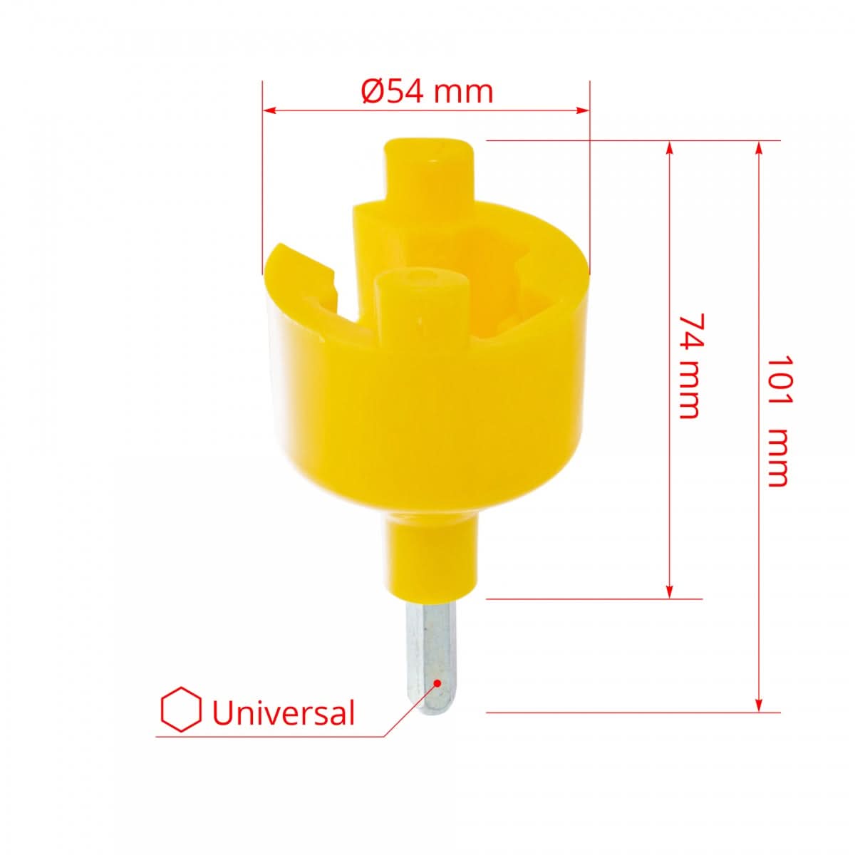 Izolator pentru Gard Electric - 100 Buc./Cutie + Cadou Dispozitiv de Înfiletare