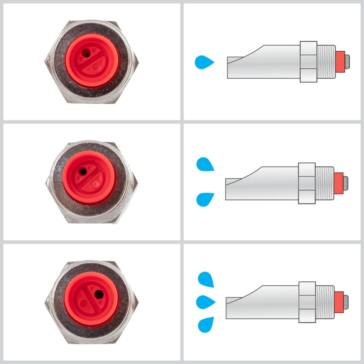 Suzeta cu filet 3/4" pentru porci