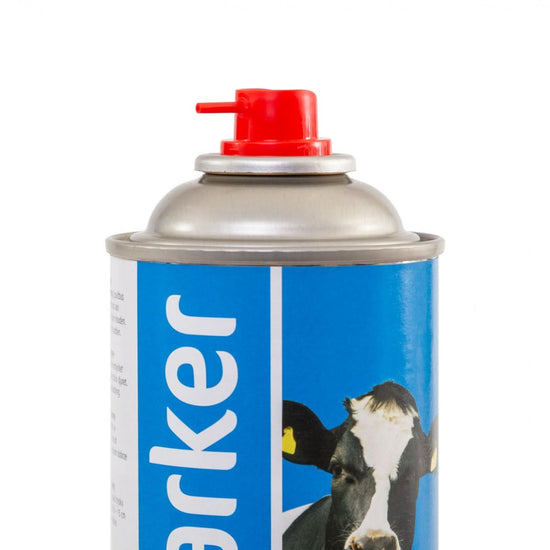 Spray albastru pentru marcarea bovinelor, vitelor, caprelor sau porcilor, TopMarker, 500 ml
