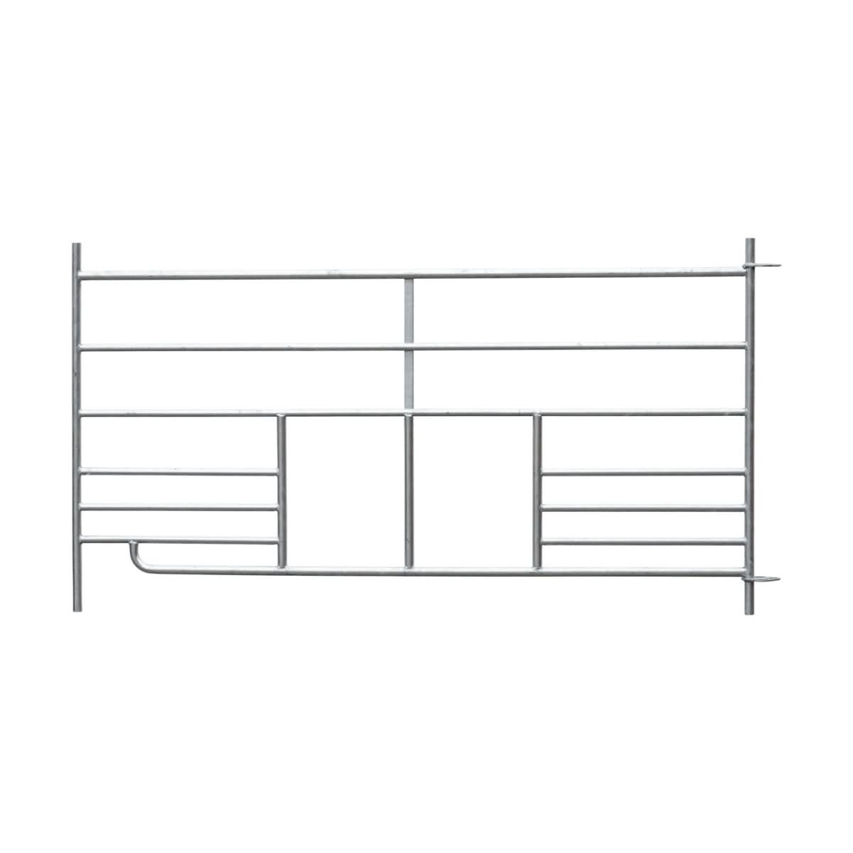 Panou pasune pentru oi, cu poarta de hranire pentru miei 183 × 92 cm