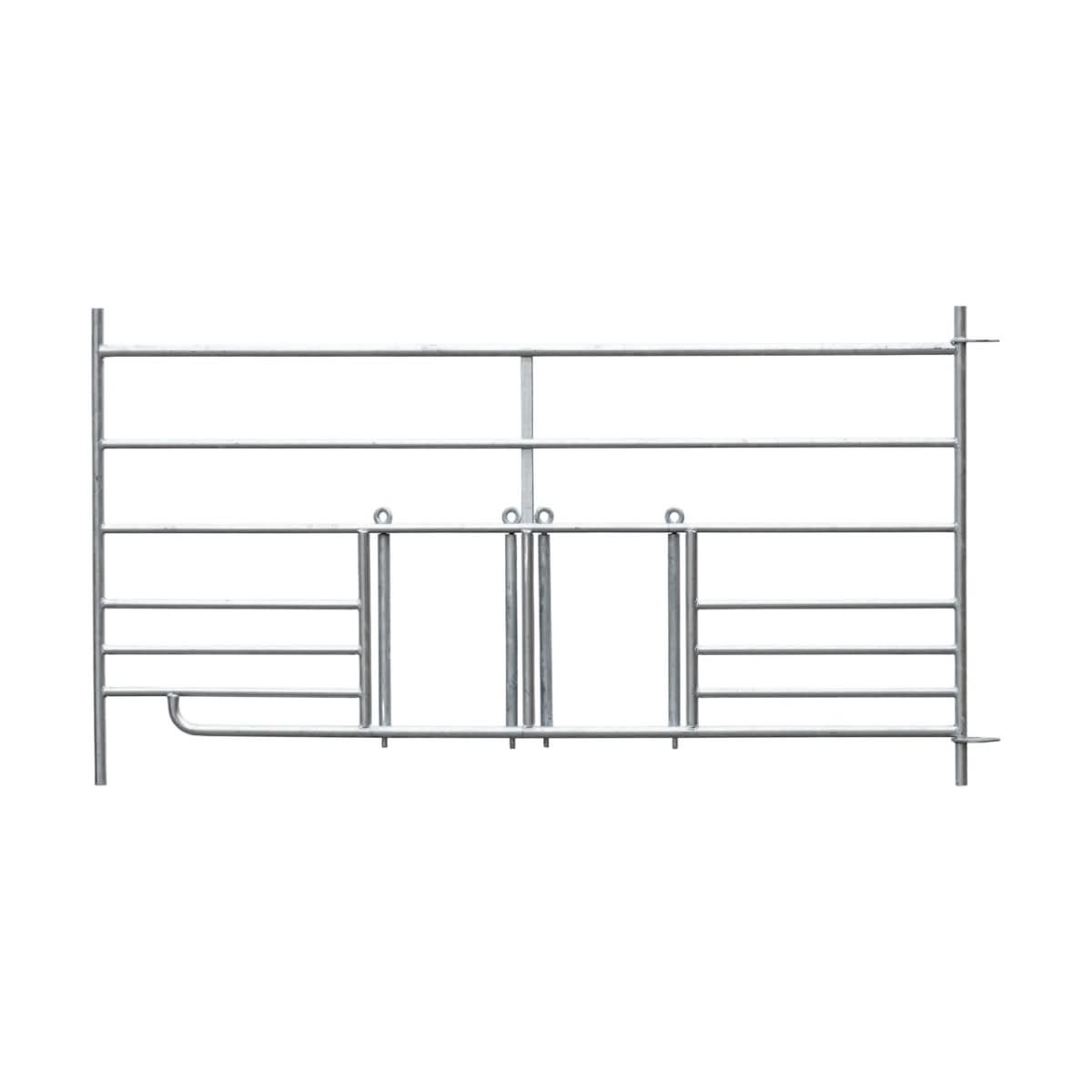 Panou pasune pentru oi, cu poarta de hranire pentru miei 183 × 92 cm