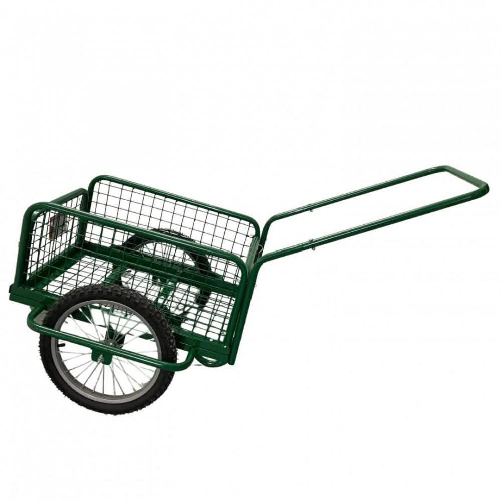 Carucior transport VivaTechnix VMD-1059, otel Ø21.3 mm, roti gonflabile, 100 kg, fabricat in Romania