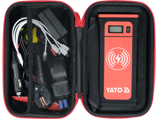 Acumulator extern portabil 16000mAh cu functie booster, incarcare wireless, lanterna SOS, pentru motoare benzina si diesel si dispozitive mobile - vedere 13
