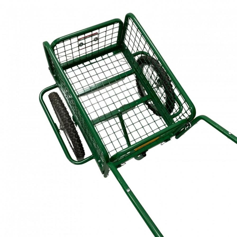 Carucior transport VivaTechnix VMD-1059, otel Ø21.3 mm, roti gonflabile, 100 kg, fabricat in Romania