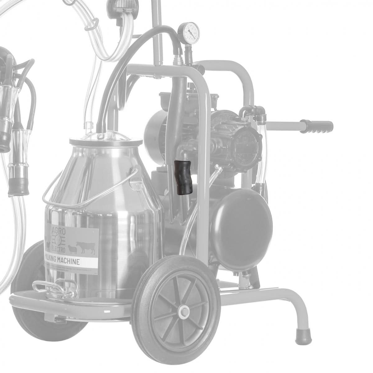 Furtun scurt special pentru conexiunea între pompa de vid și rezervor de vid