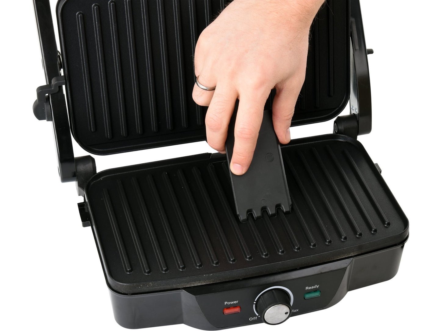GRILL ELECTRIC 1600W, 28 X 17CM, REGLAREA TEMPERATURII