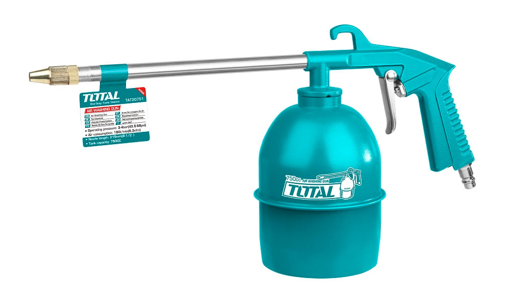 Pistol TOTAL pentru spalare cu rezervor, duza 215 mm