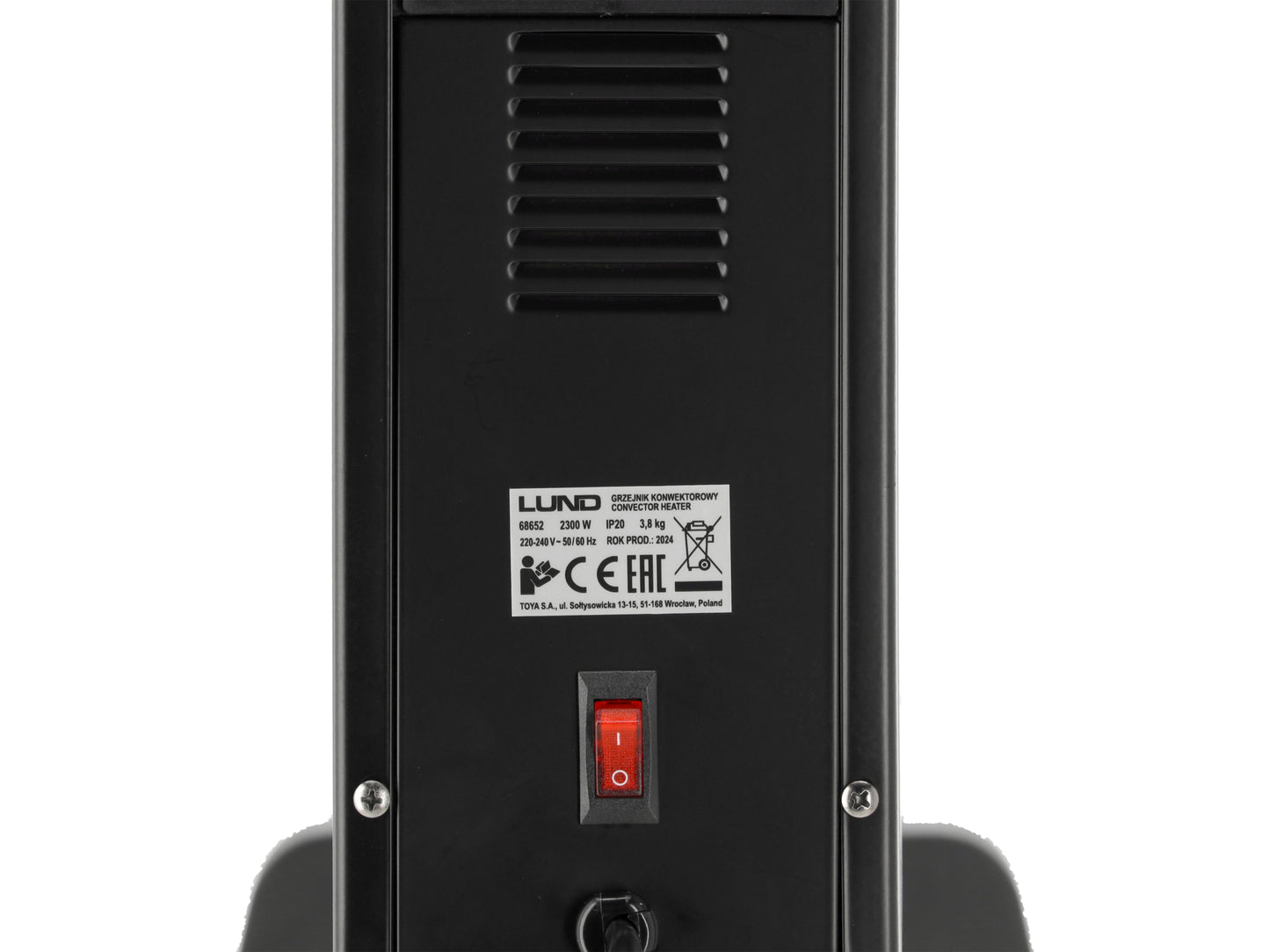 CONVECTOR ELECTRIC CU TELECOMANDĂ, 2300W LCD