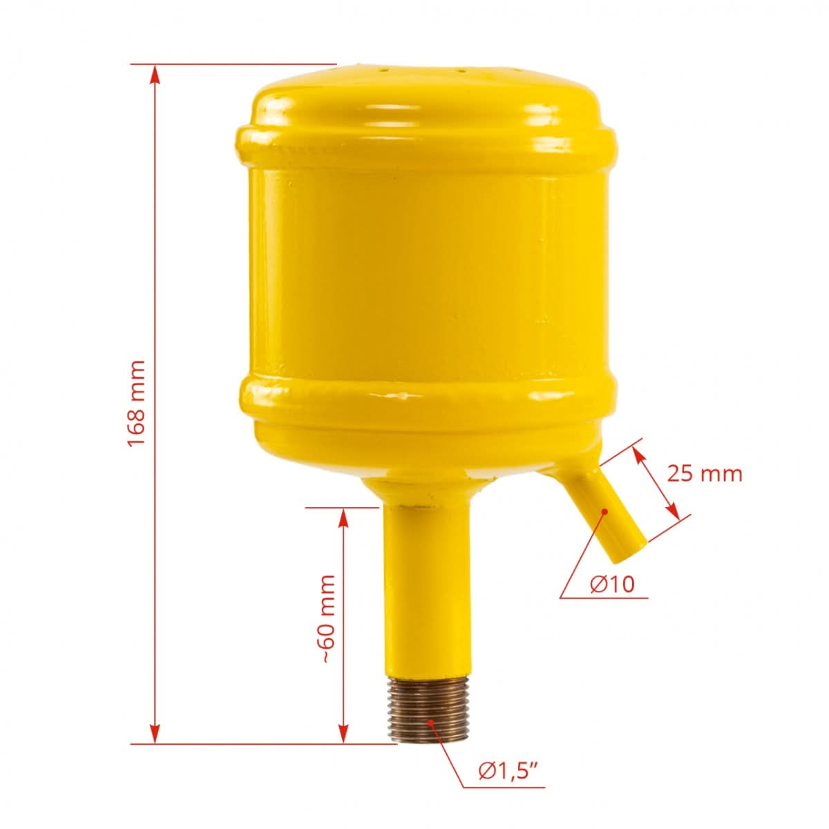 Rezervor de ulei folosit pentru aparate de muls, compatibil pompa 200 litri/min