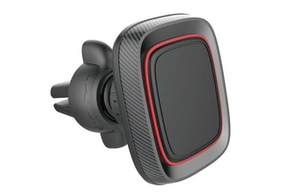 Suport Telefon Magnetic Auto cu Fixare în Grila de Ventilație și Rotație 360°