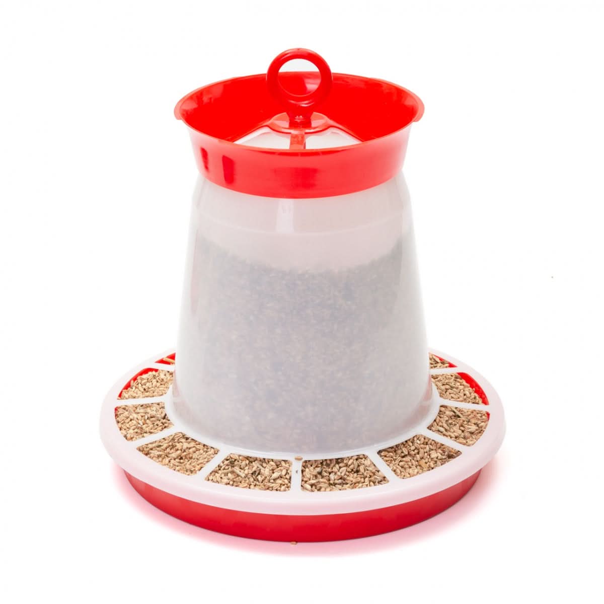 Hranitoare plastic pentru pui si pasari de curte, capacitate 10 l