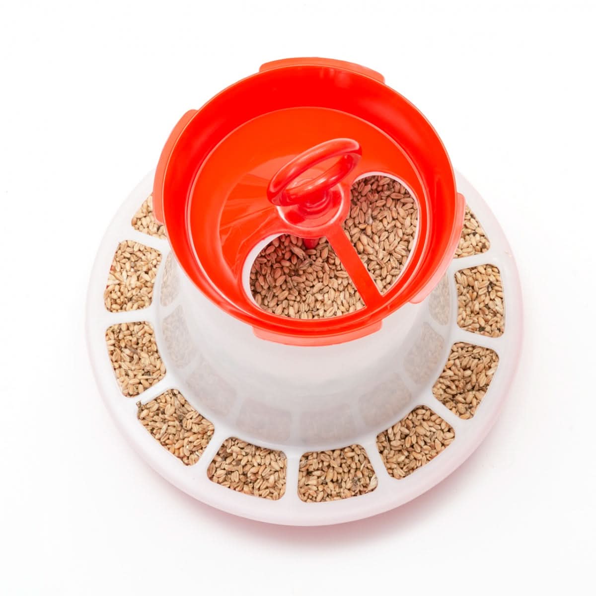 Hranitoare plastic pentru pui si pasari de curte, capacitate 10 l