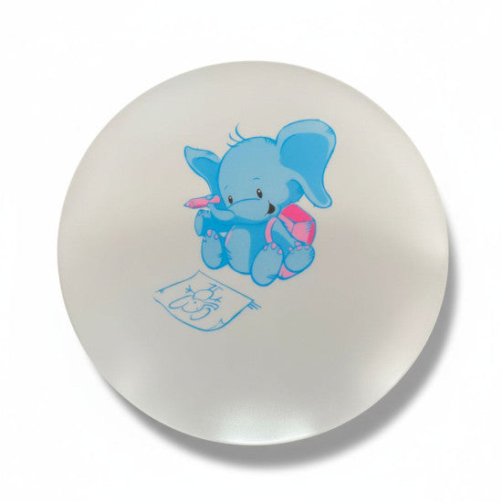 Plafoniera LED copii Elefant 24W, Ø380x110 mm, 6500K