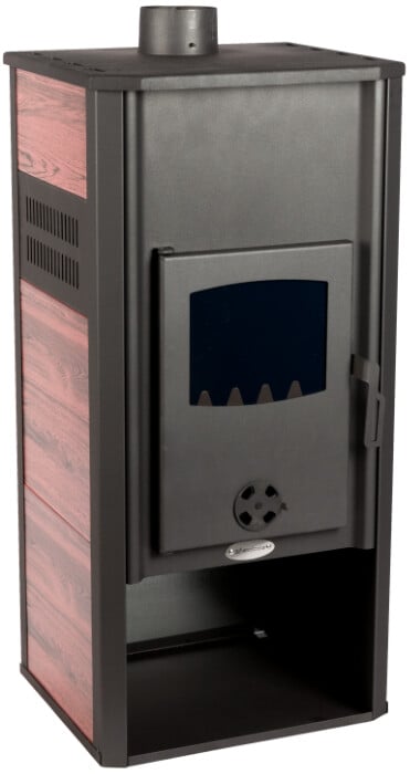 Semineu pentru incalzire centrala cu perete dublu Evotools 21.4 kW, boiler 22L, randament 77%, EcoDesign, suprafata incalzita 150 m²