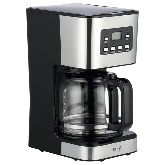 Cafetiera cu filtru BÖHM HOME, 950 W, 1,5 L, LCD