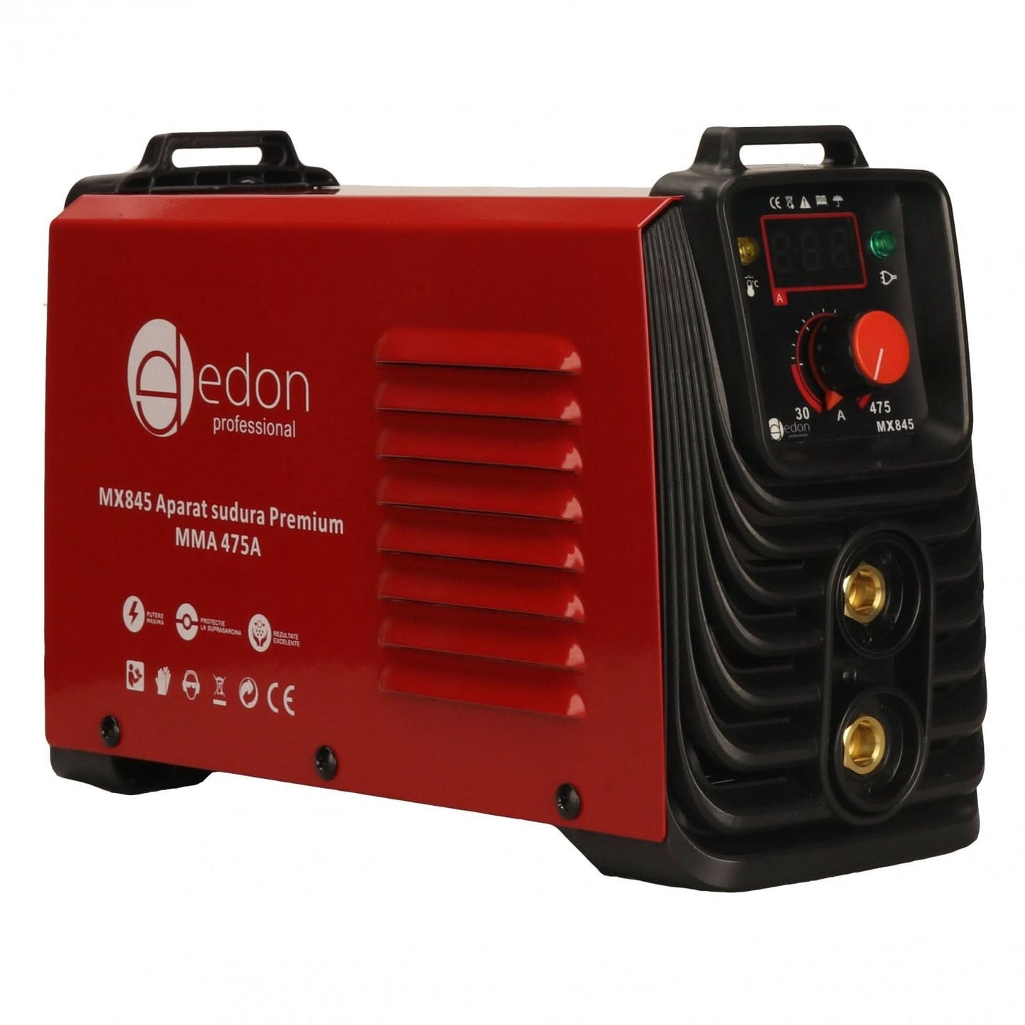 Aparat sudura EDON PREMIUM MMA 475A, invertor, afisaj electronic, valiza transport