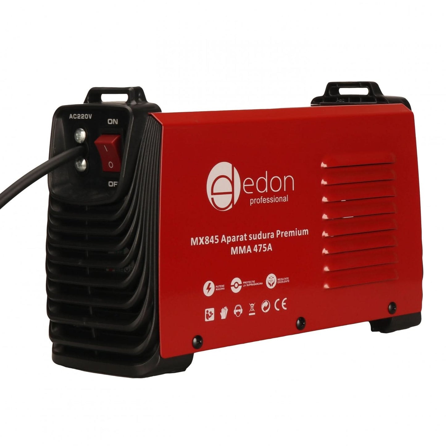 Aparat sudura EDON PREMIUM MMA 475A, invertor, afisaj electronic, valiza transport