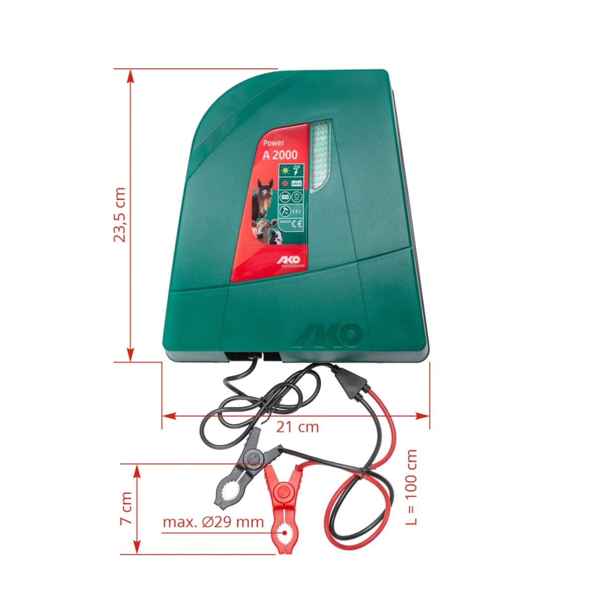 Aparat Gard Electric AKO Power A 2000, 12 V, 2 Joule