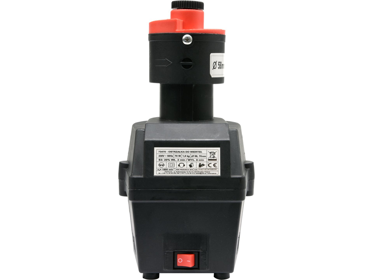 MAȘINĂ ASCUȚIT BURGHIE, 70W, 3-16MM