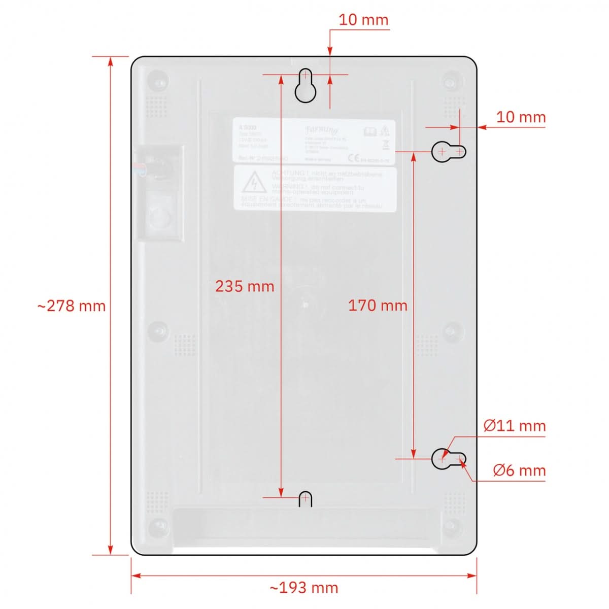 Aparat Gard Electric A 5000, 12 V, 5 Joule