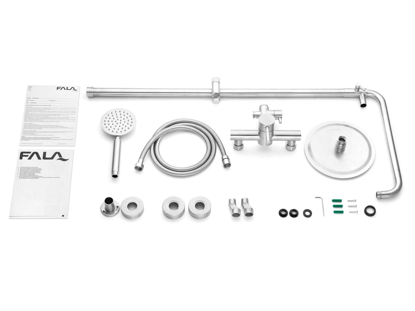 COLOANĂ DUȘ OȚEL INOXIDABIL ''STEELY 1''