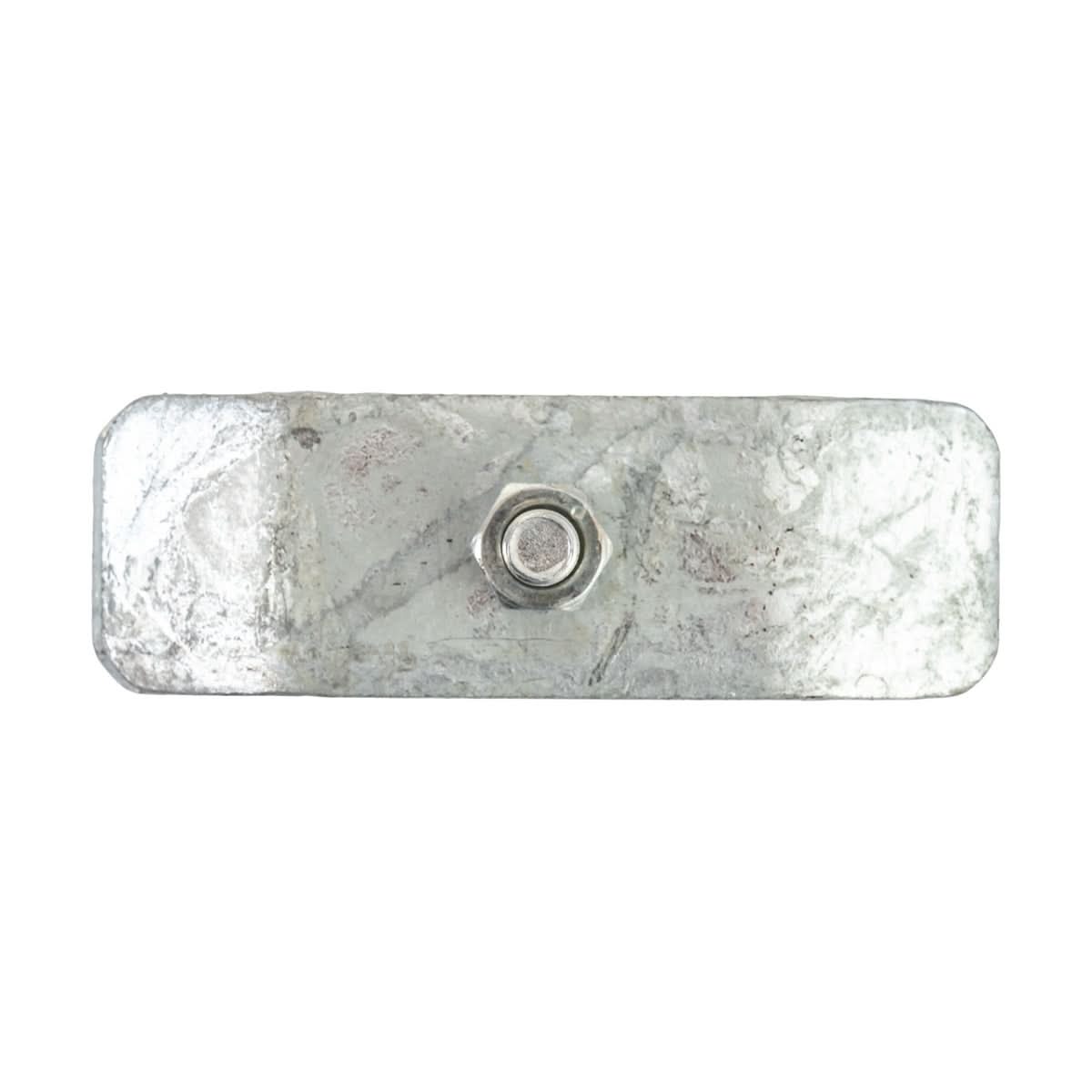 Conector pentru panouri de pasune cu chenar metalic, otel galvanizat, surub M10