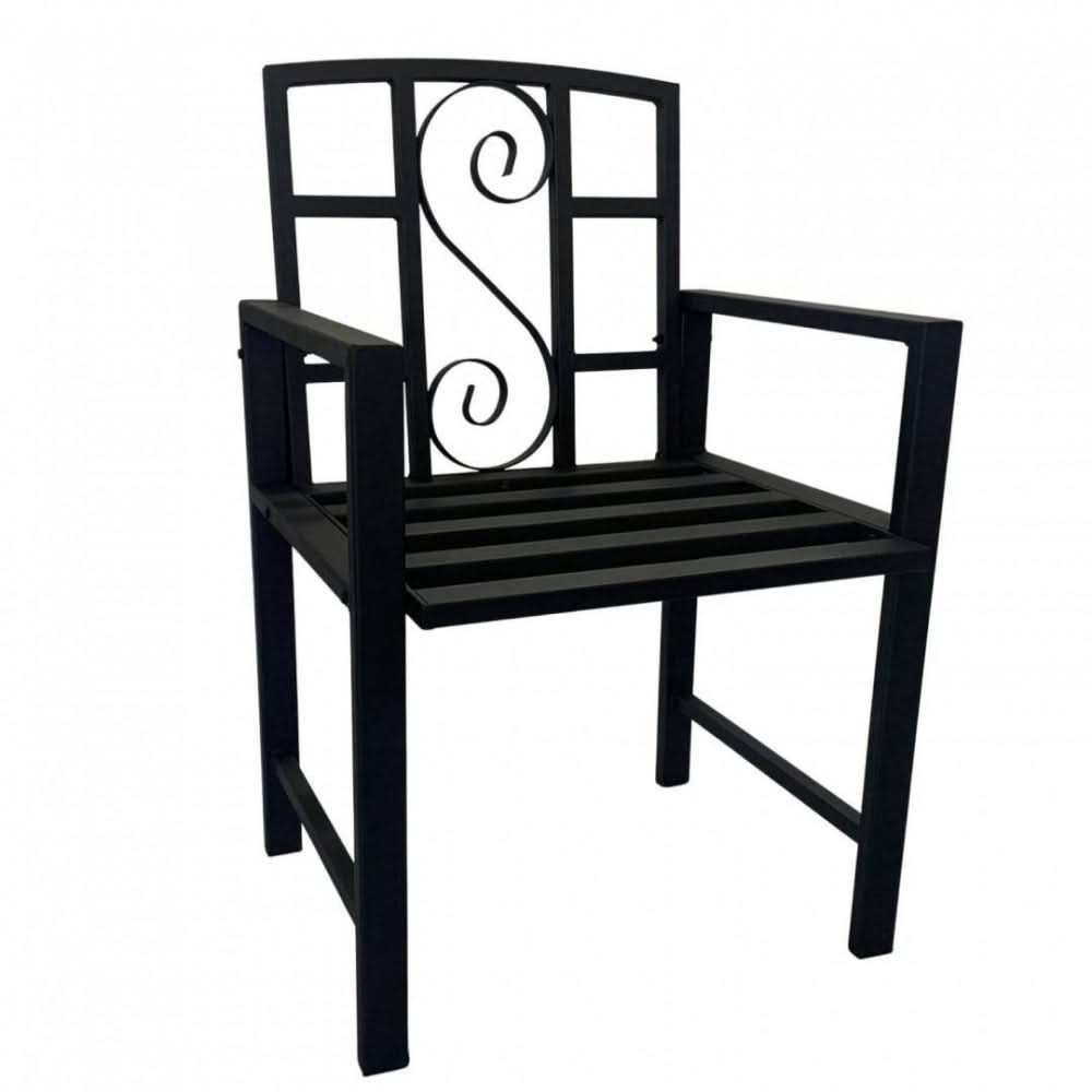 Set mobilier gradina metalic VivaTechnix VMD-1046, masa cu orificiu umbrela 42 mm + 2 scaune, profil 40x20x1.5 mm