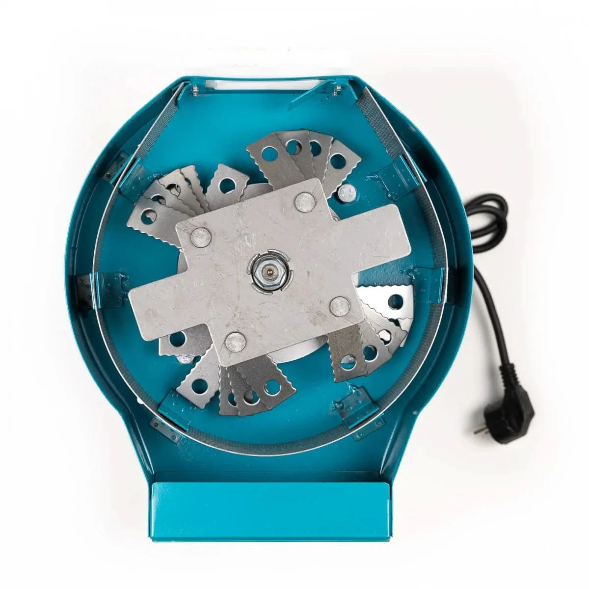 Moara electrica Broman 4.5 kW, 300 kg/ora, ciocanele + cutite stiuleti, 4 site incluse