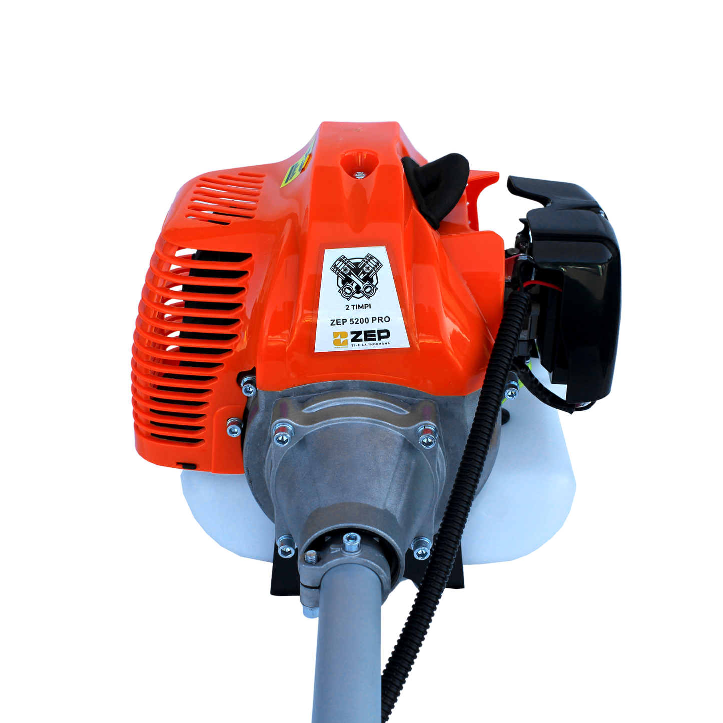 Motocoasa ZEP Power 5* benzina 52CC, 5 CP, 3.8 kW, arbore otel 28 mm, EasyStart + 12 accesorii