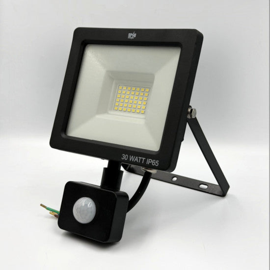 Proiector LED SMD Galaxy cu Senzor de Miscare, 30W, 6500K, IP65