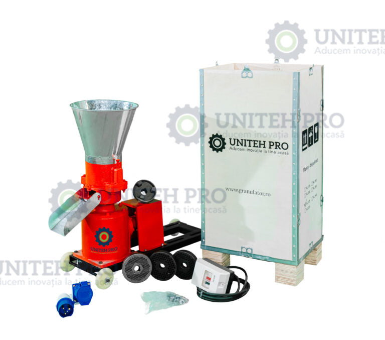 Granulator Furaje ZEP KL-125, 3 Matrite Incluse, Fara Motor, Capacitate 130 kg/h