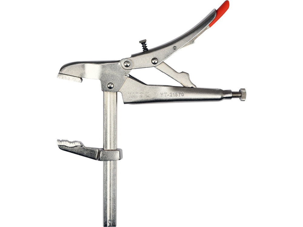 Cleste autoblocant cu picior YATO YT-21570, 260 mm, deschidere 0-150 mm, reglare rapida