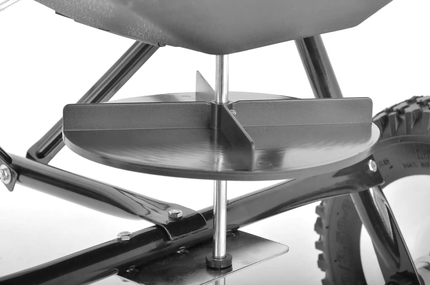 Distribuitor tractabil ZEP PRO DT-60 PROFI pentru insamantare si fertilizare gazon, 60L, 56 kg, latime 3-3.6 m, roti pneumatice, prelata inclusa