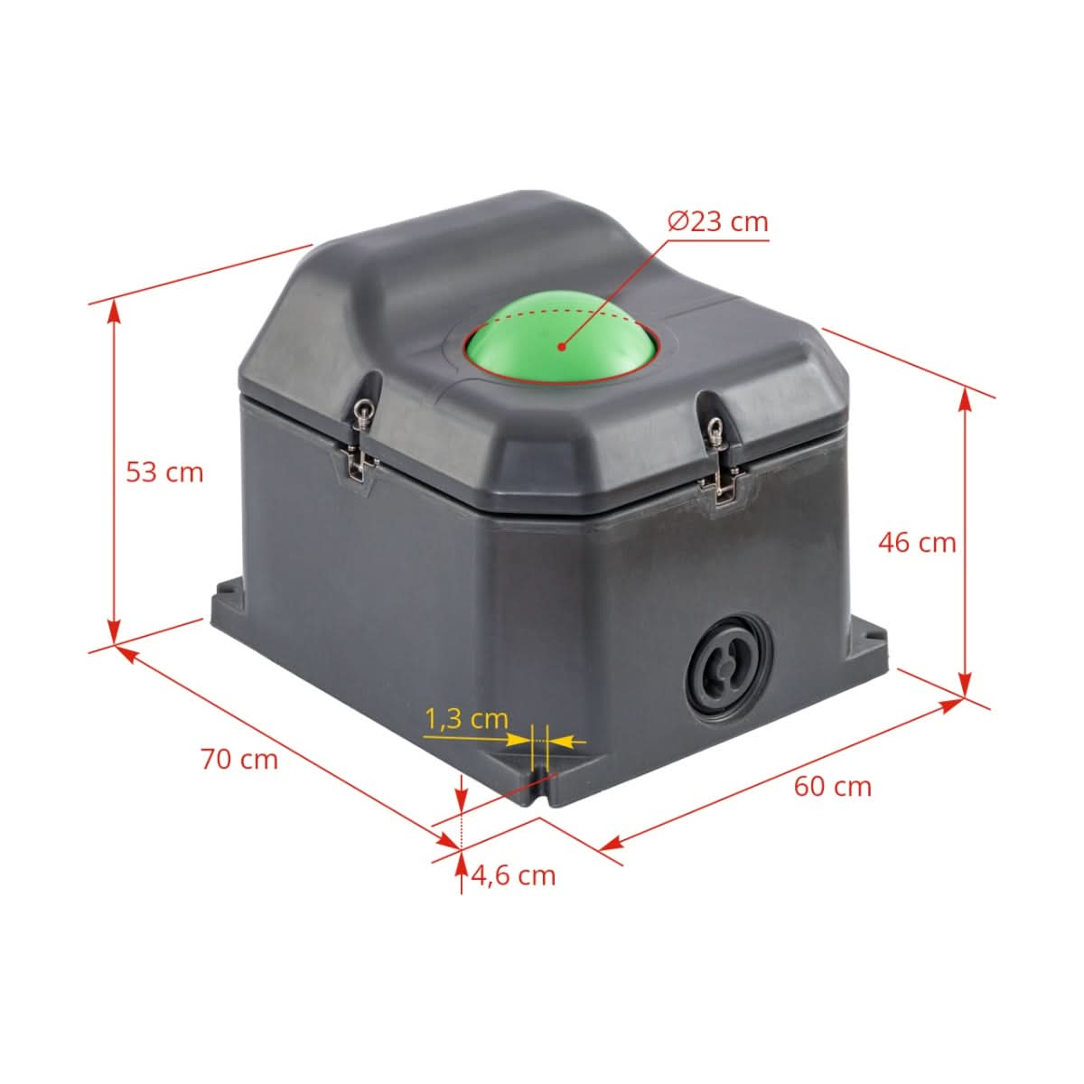 Adapatoare anti-inghet cu bila 40L pentru bovine si cabaline