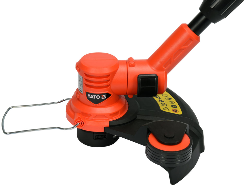 Trimmer pe acumulator 18V, latime taiere 250/300mm, tija telescopica, Yato